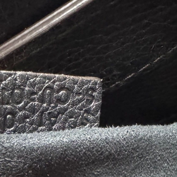 CELINE MINI LUGGAGE BAG - Drummed Calfskin Leather - Black - Picture 8 of 16